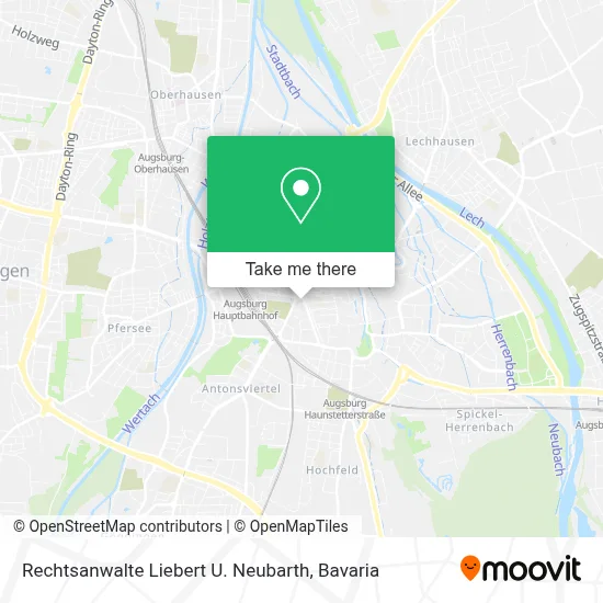 Rechtsanwalte Liebert U. Neubarth map