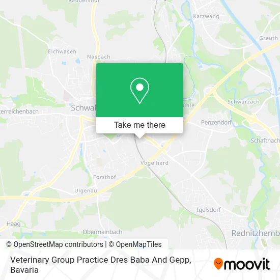 Veterinary Group Practice Dres Baba And Gepp map