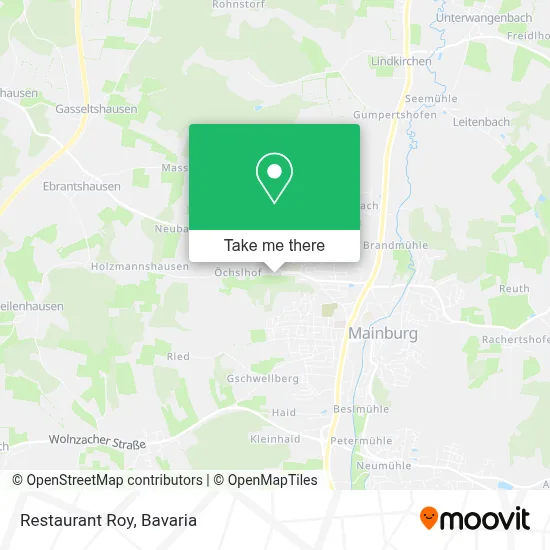 Restaurant Roy map