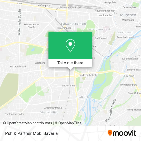 Psh & Partner Mbb map