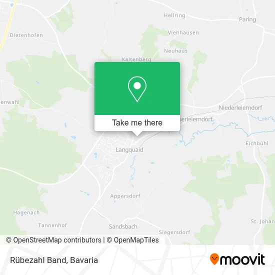 Rübezahl Band map