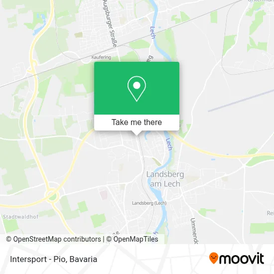 Intersport - Pio map