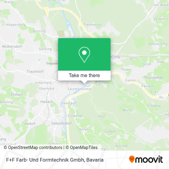 F+F Farb- Und Formtechnik Gmbh map