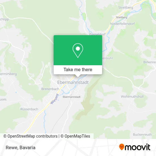 Rewe map