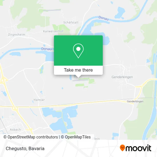 Chegusto map