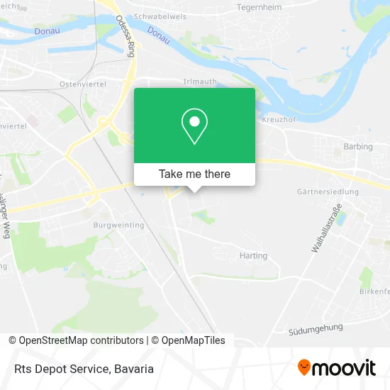Rts Depot Service map