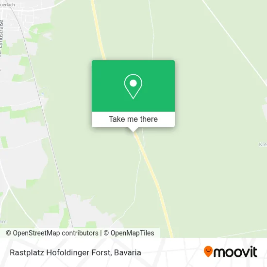 Rastplatz Hofoldinger Forst map
