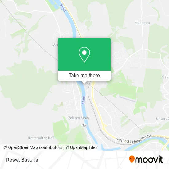 Rewe map