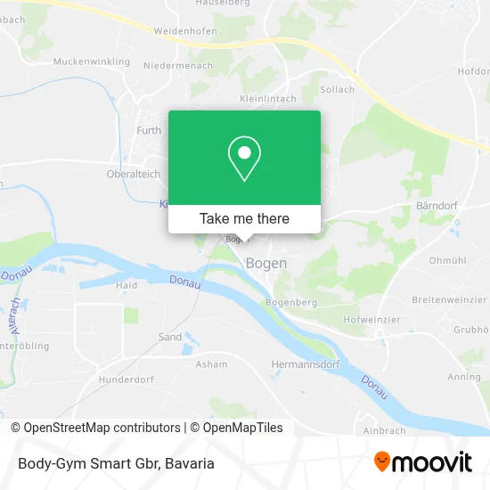 Body-Gym Smart Gbr map