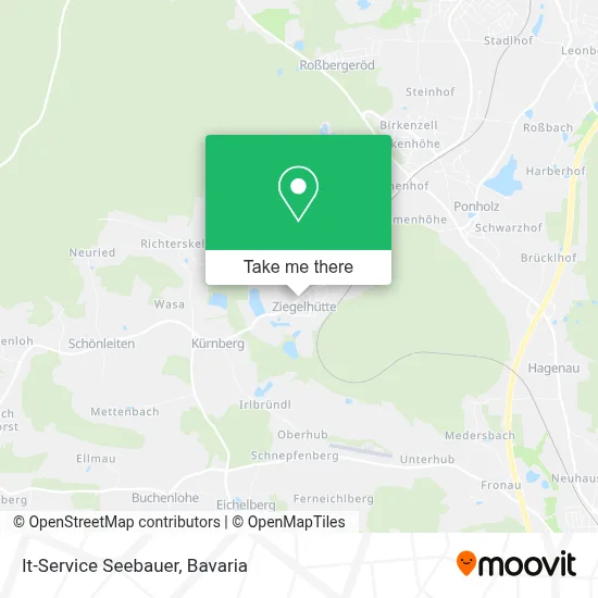 It-Service Seebauer map