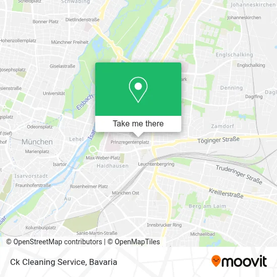Ck Cleaning Service map