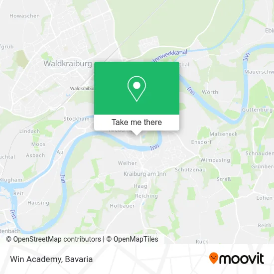 Win Academy map