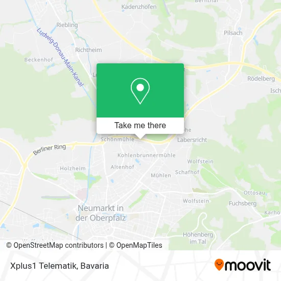 Xplus1 Telematik map
