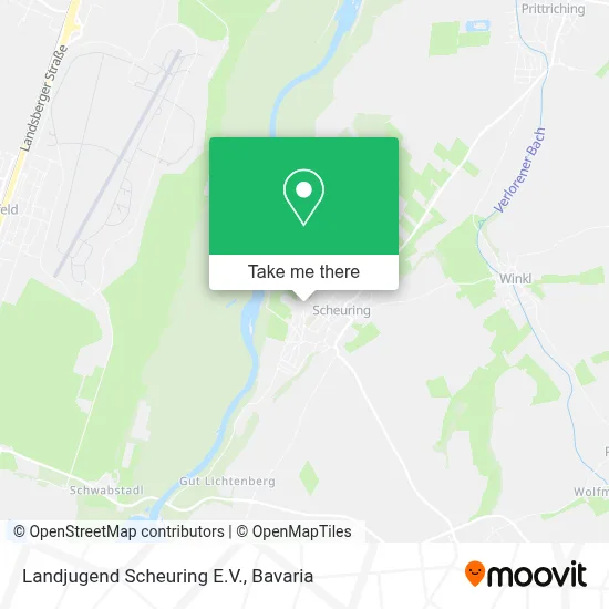 Landjugend Scheuring E.V. map