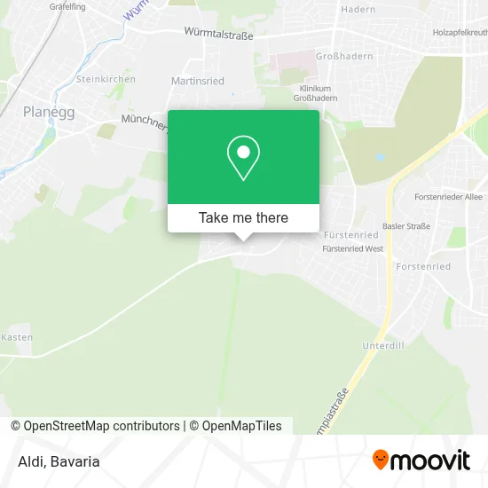 Aldi map