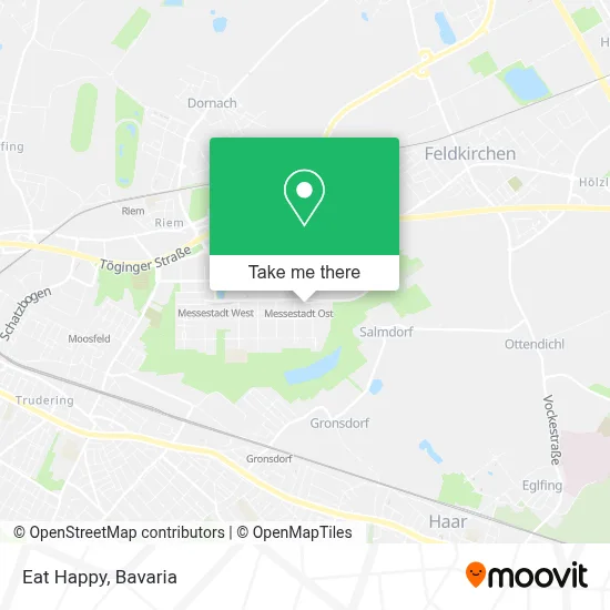 Eat Happy map