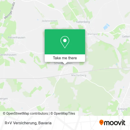 R+V Versicherung map