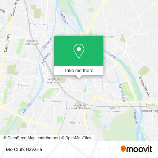 Mo Club map