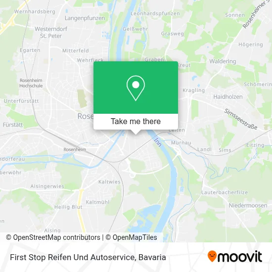 First Stop Reifen Und Autoservice map