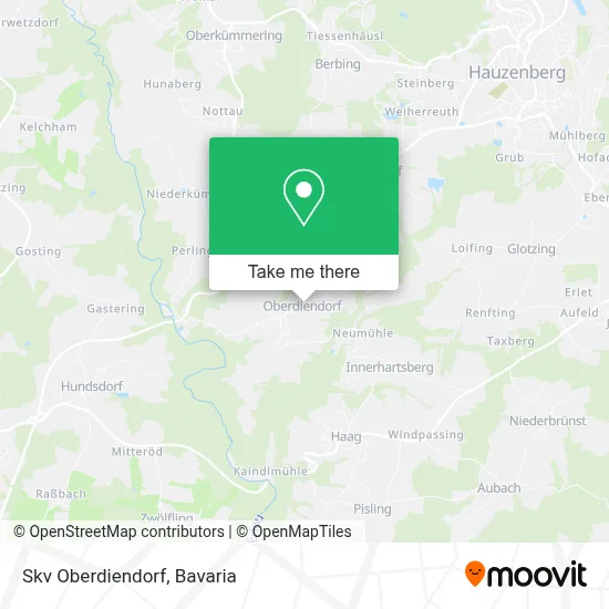 Skv Oberdiendorf map