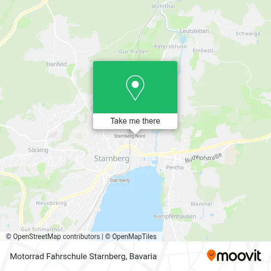 Motorrad Fahrschule Starnberg map