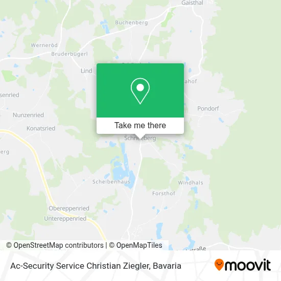 Ac-Security Service Christian Ziegler map