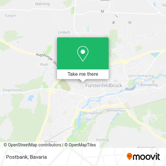 Postbank map