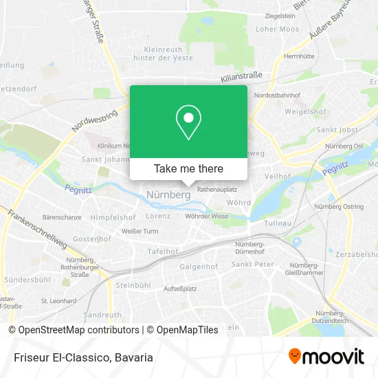 Friseur El-Classico map