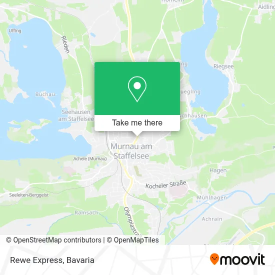 Rewe Express map