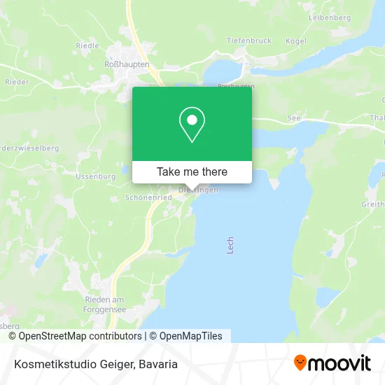 Kosmetikstudio Geiger map