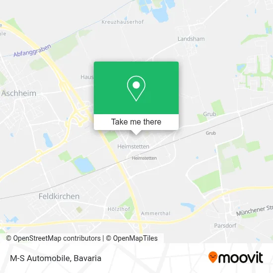 M-S Automobile map