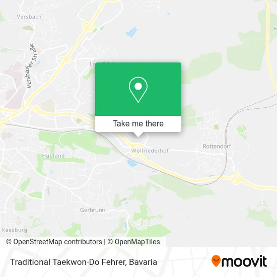 Traditional Taekwon-Do Fehrer map