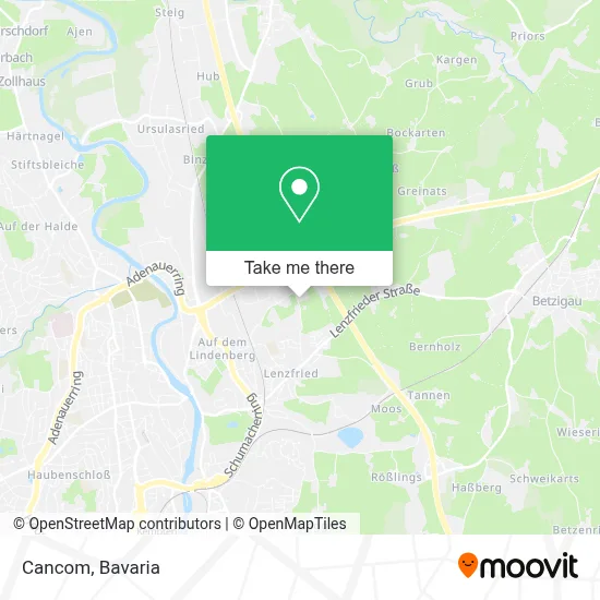 Cancom map
