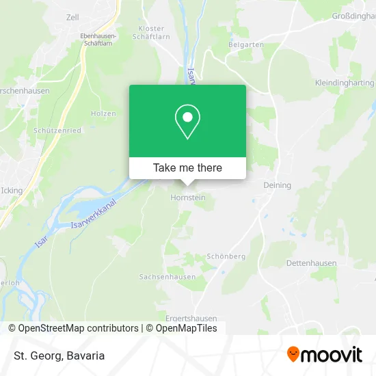 St. Georg map