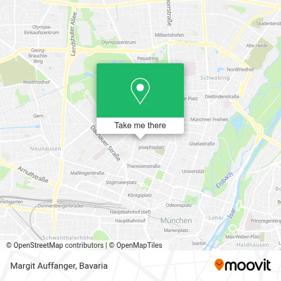 Margit Auffanger map