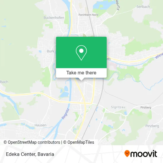 Edeka Center map