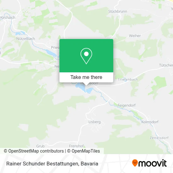 Rainer Schunder Bestattungen map