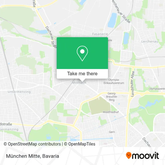 München Mitte map