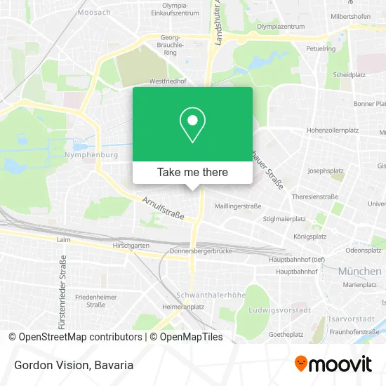 Gordon Vision map