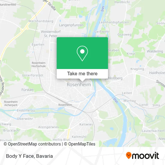 Body Y Face map