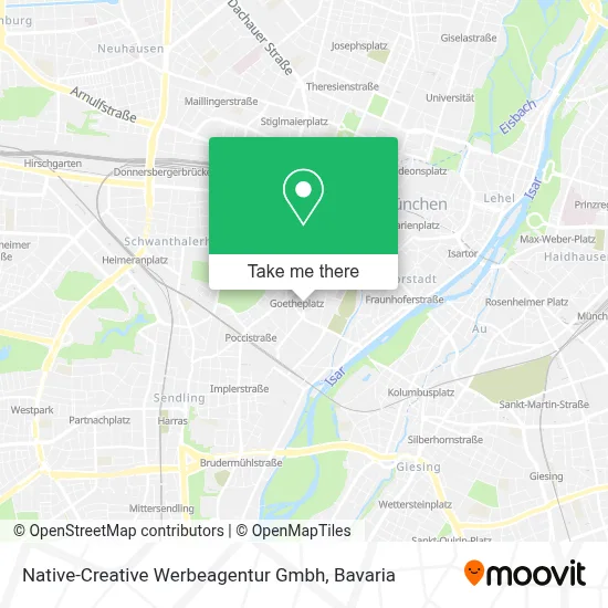 Native-Creative Werbeagentur Gmbh map