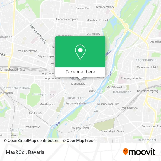 Max&Co. map
