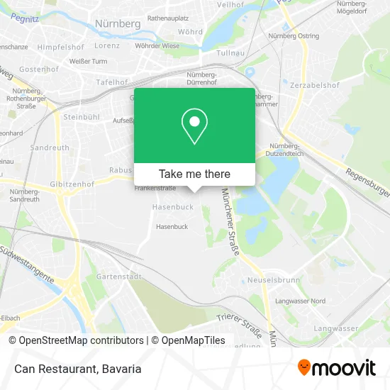 Can Restaurant map