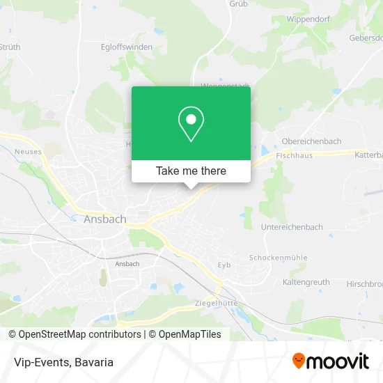 Vip-Events map