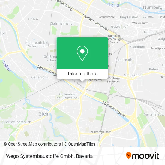 Wego Systembaustoffe Gmbh map