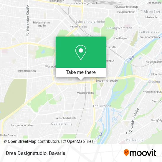 Drea Designstudio map