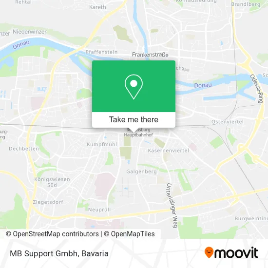 MB Support Gmbh map