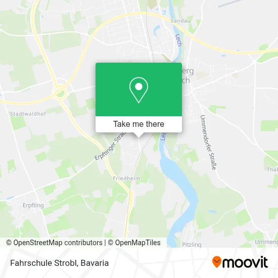 Fahrschule Strobl map
