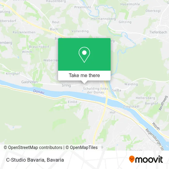 C-Studio Bavaria map