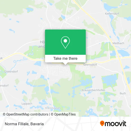 Norma Filiale map